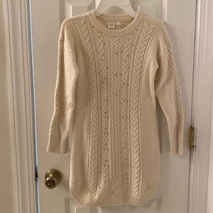 NWT Gap Kids Sweater Sequin Dress